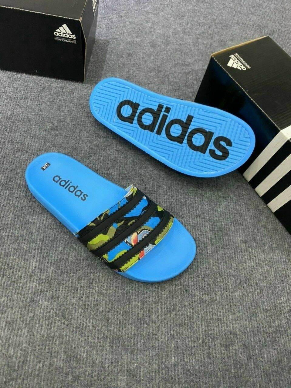 Dép Quai Ngang Adidas Thể Thao Full Box Bill
