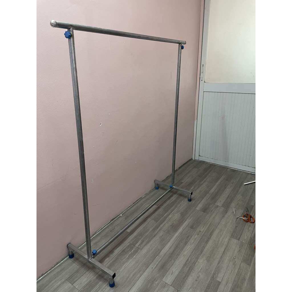 Giàn Sào Phơi Đồ Inox Đôi Chân Vuông Siêu Bền