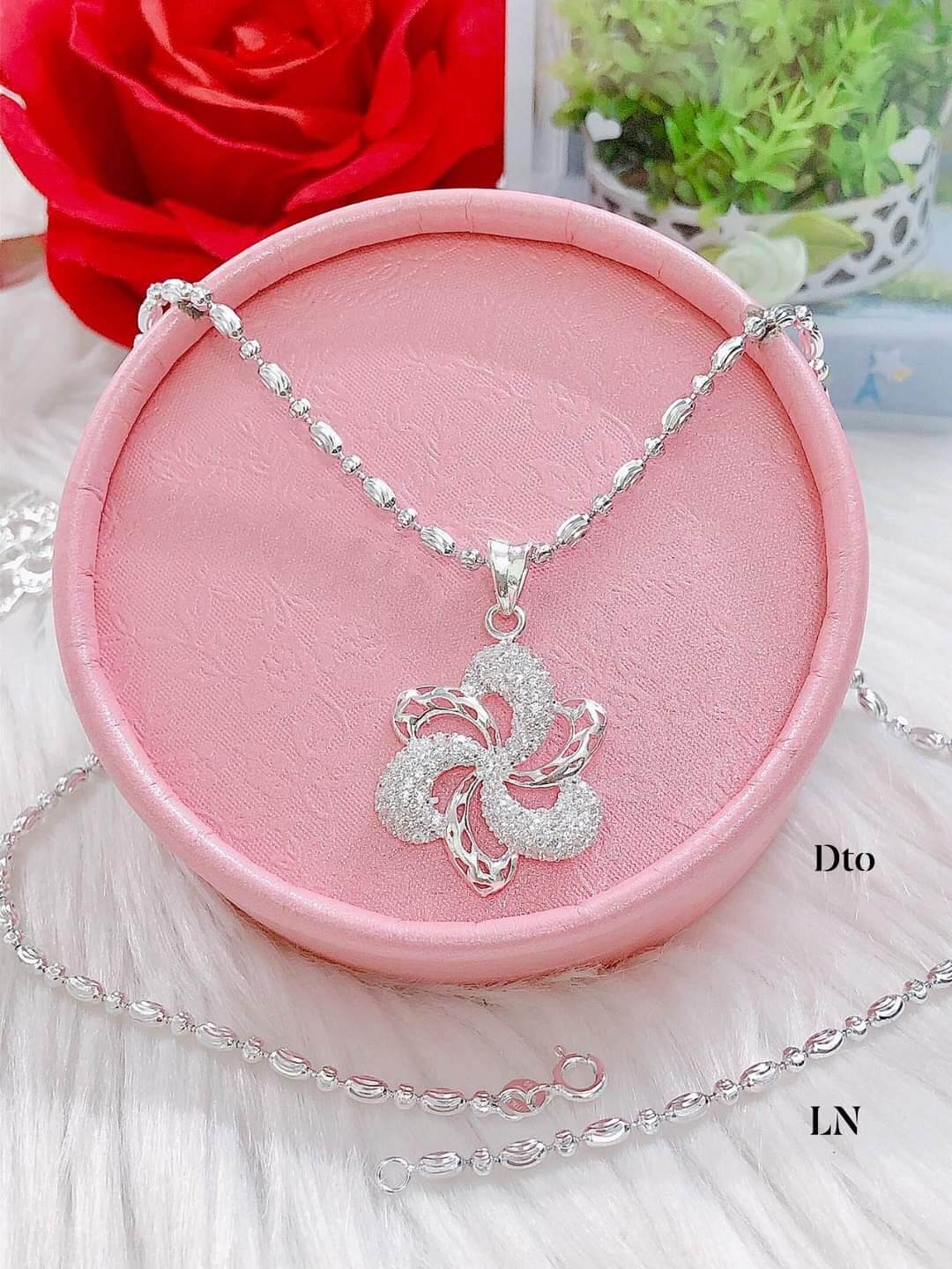 Dây mặt bạc dài 45 cm