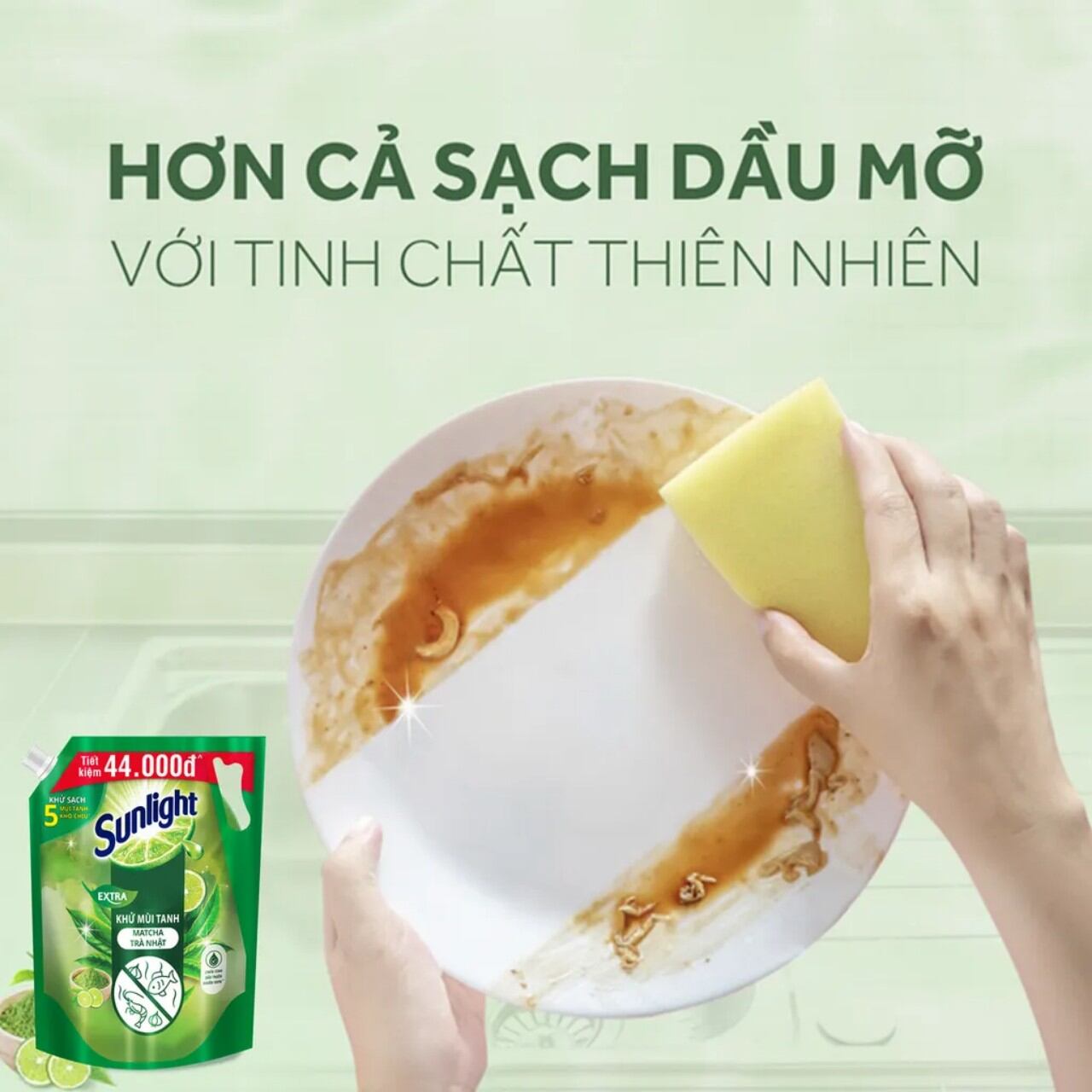 Nước rửa chén sunlight 3,3kg