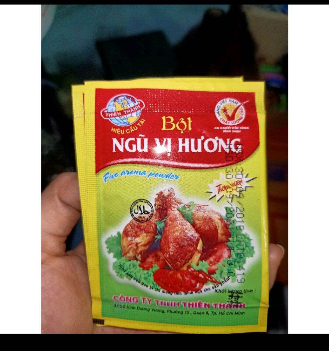 2 gói Ngũ vị hương