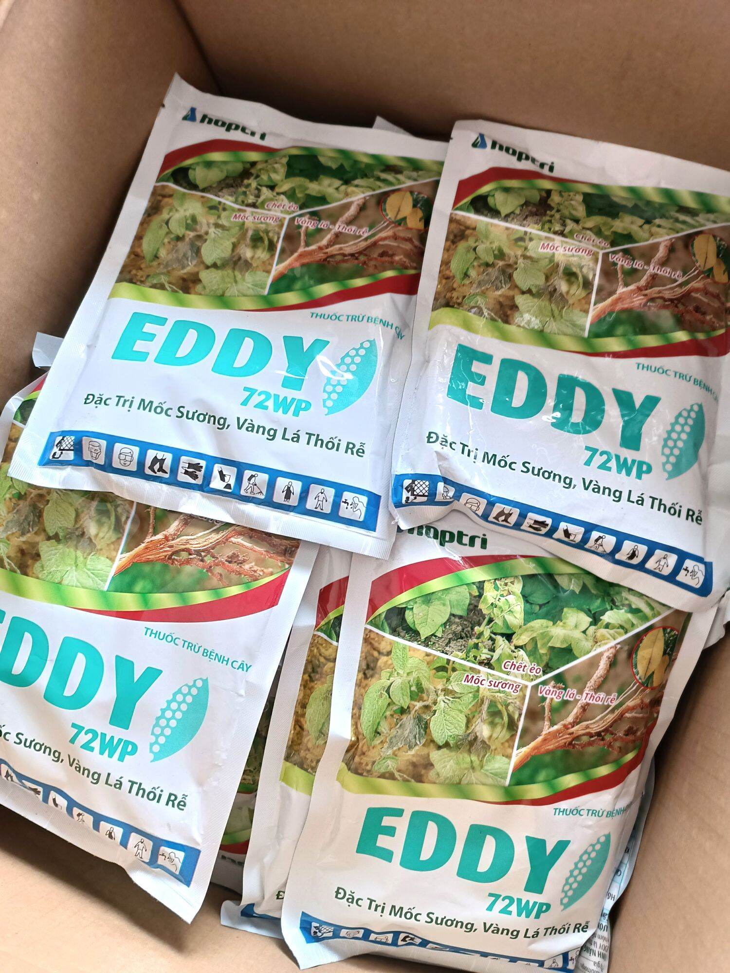 Thuốc trừ bệnh cây EDDY 72WP gói 500gr