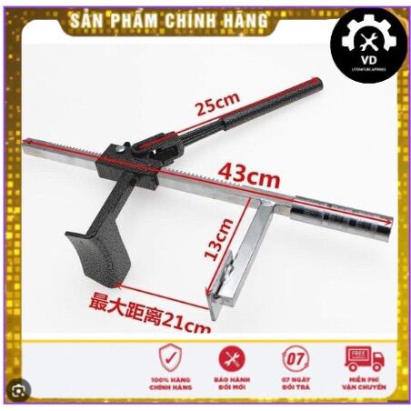 Vam ép và banh lốp xe ga - xe điện - ô tô con 2in1