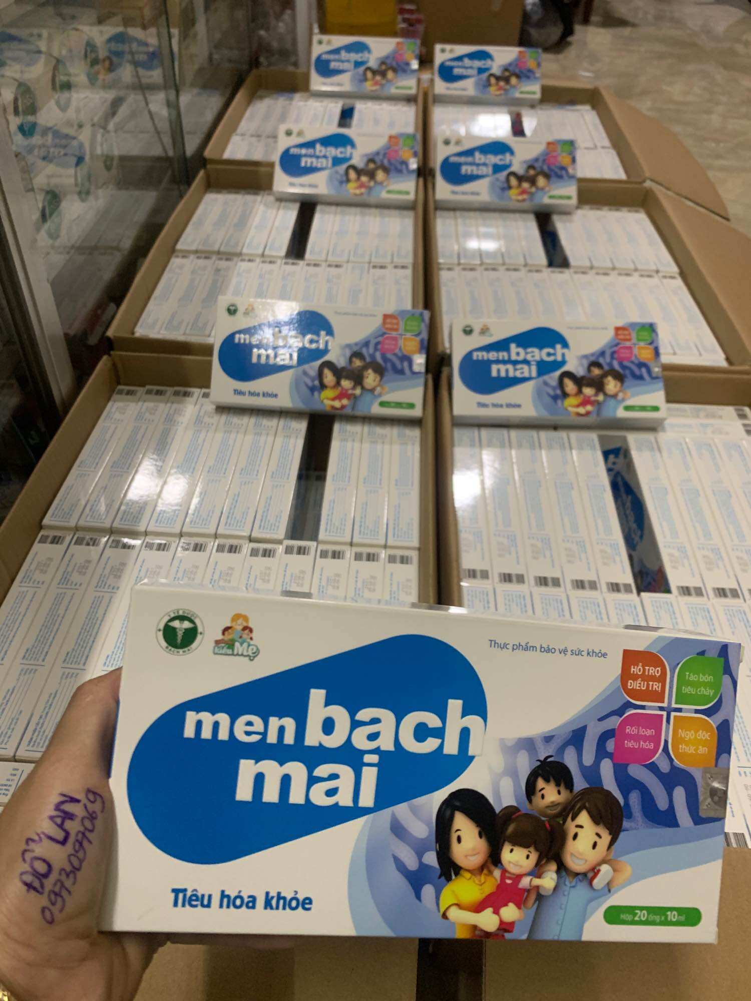 Men sống bạch mai.