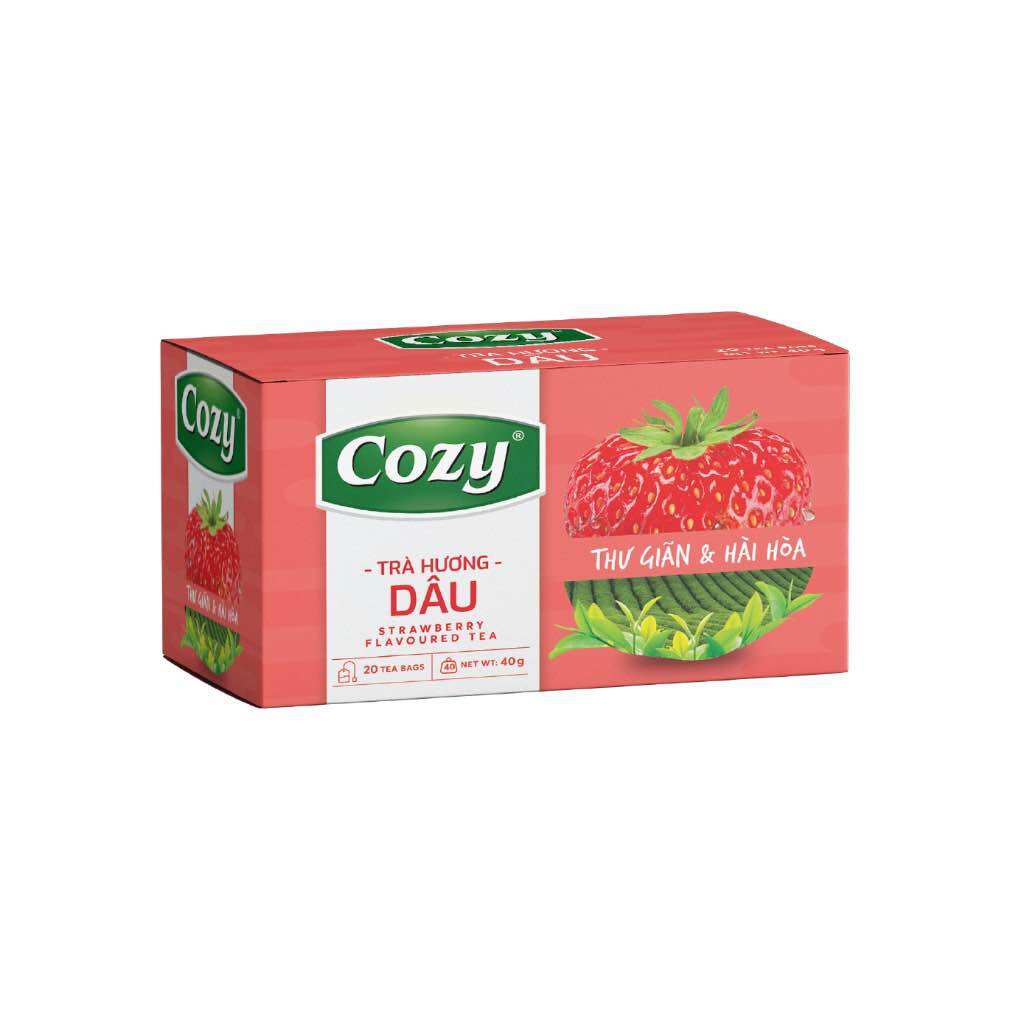 Trà Dâu Túi Lọc Cozy 25Tép*2gr (50gr)