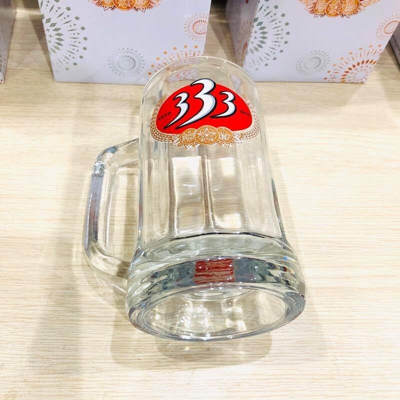 Cốc uống bia 333 thủy tinh