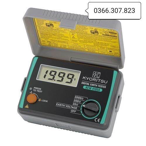 [HCM]Đồng hồ đo điện trở đất số điện tử KYORITSU-4105A