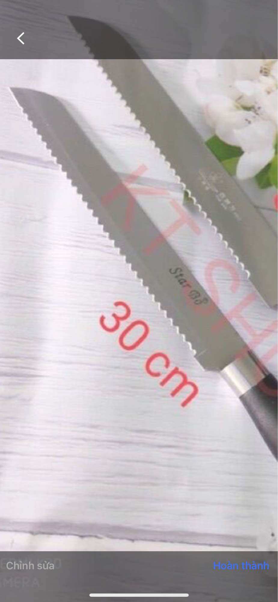 Dao răng cưa cắt bánh mì