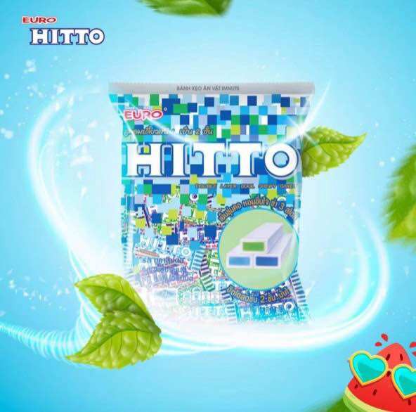 [HCM] KẸO MỀM BẠC HÀ HITTO THÁI LAN 50 VIÊN