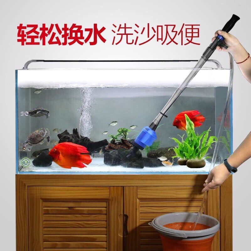 (FREESHIP) Máy hút cặn vệ sinh hồ cá SUNSUN HXS-02
