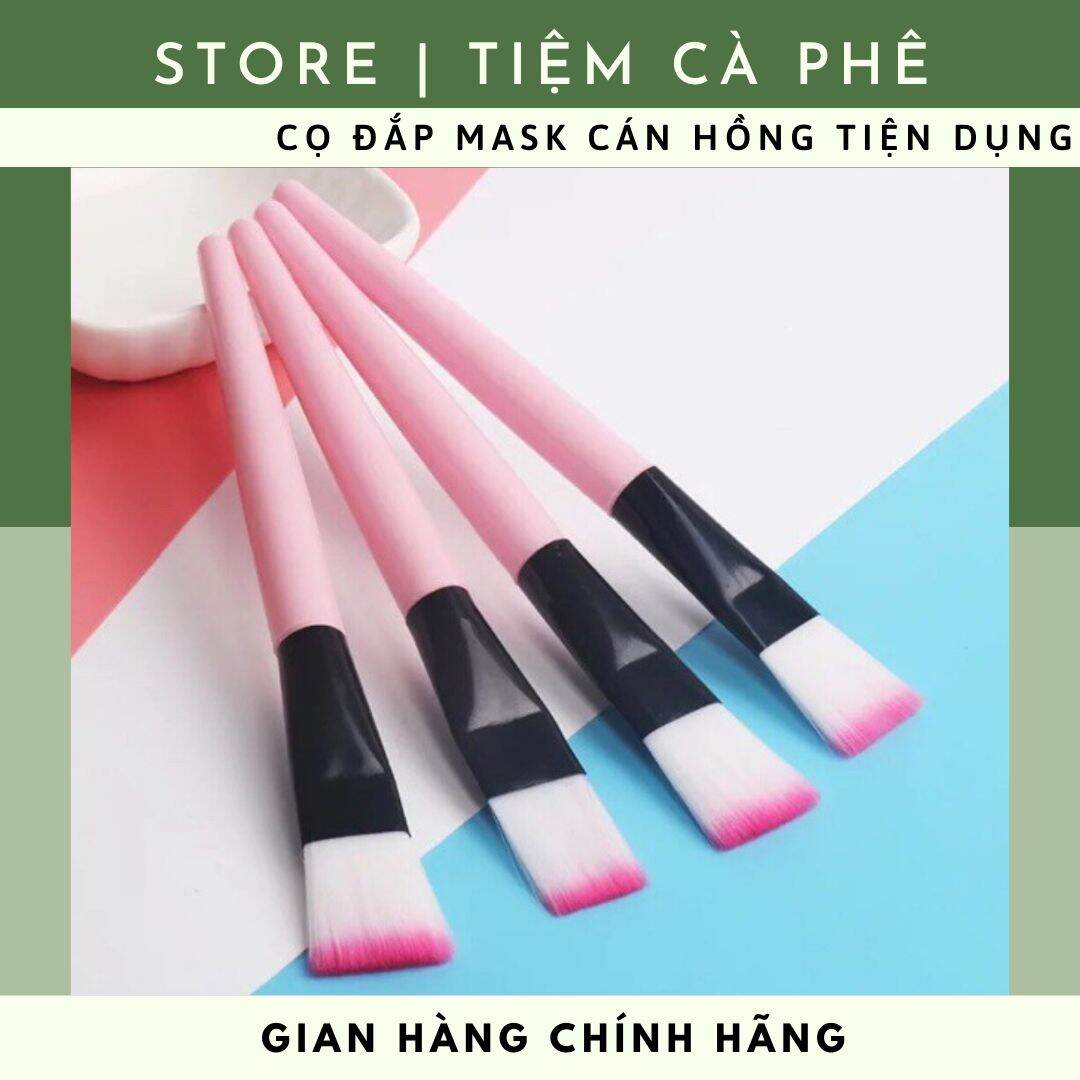 Cọ Đắp Mặt Nạ Cán Hồng Tiện Dụng