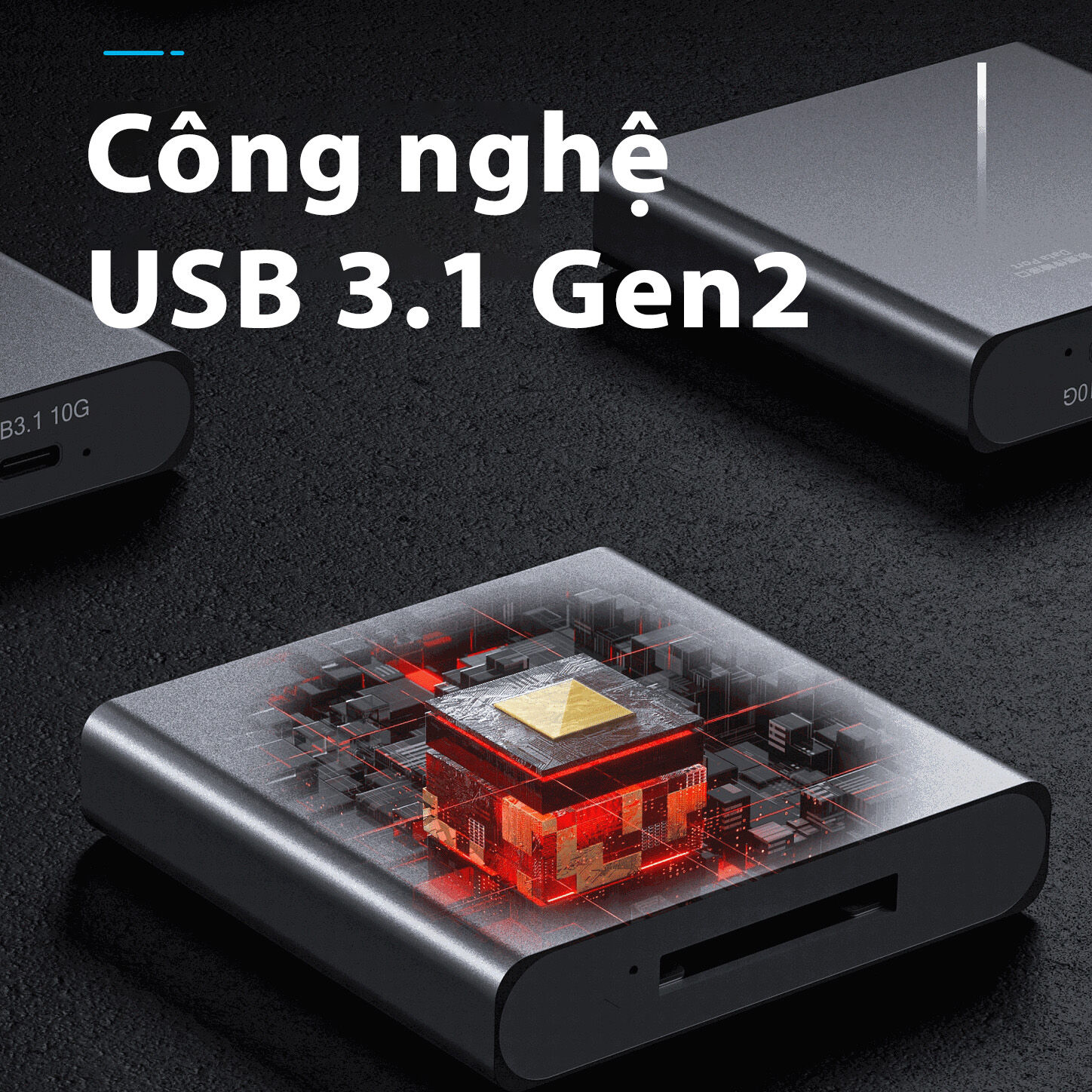 CF Express CFExpress Type-B | Đầu đọc thẻ nhớ CFExpress B USB 3.1 Gen2 High Speed 10Gbps tốc độ cao CF Express Type A Type B Card Reader