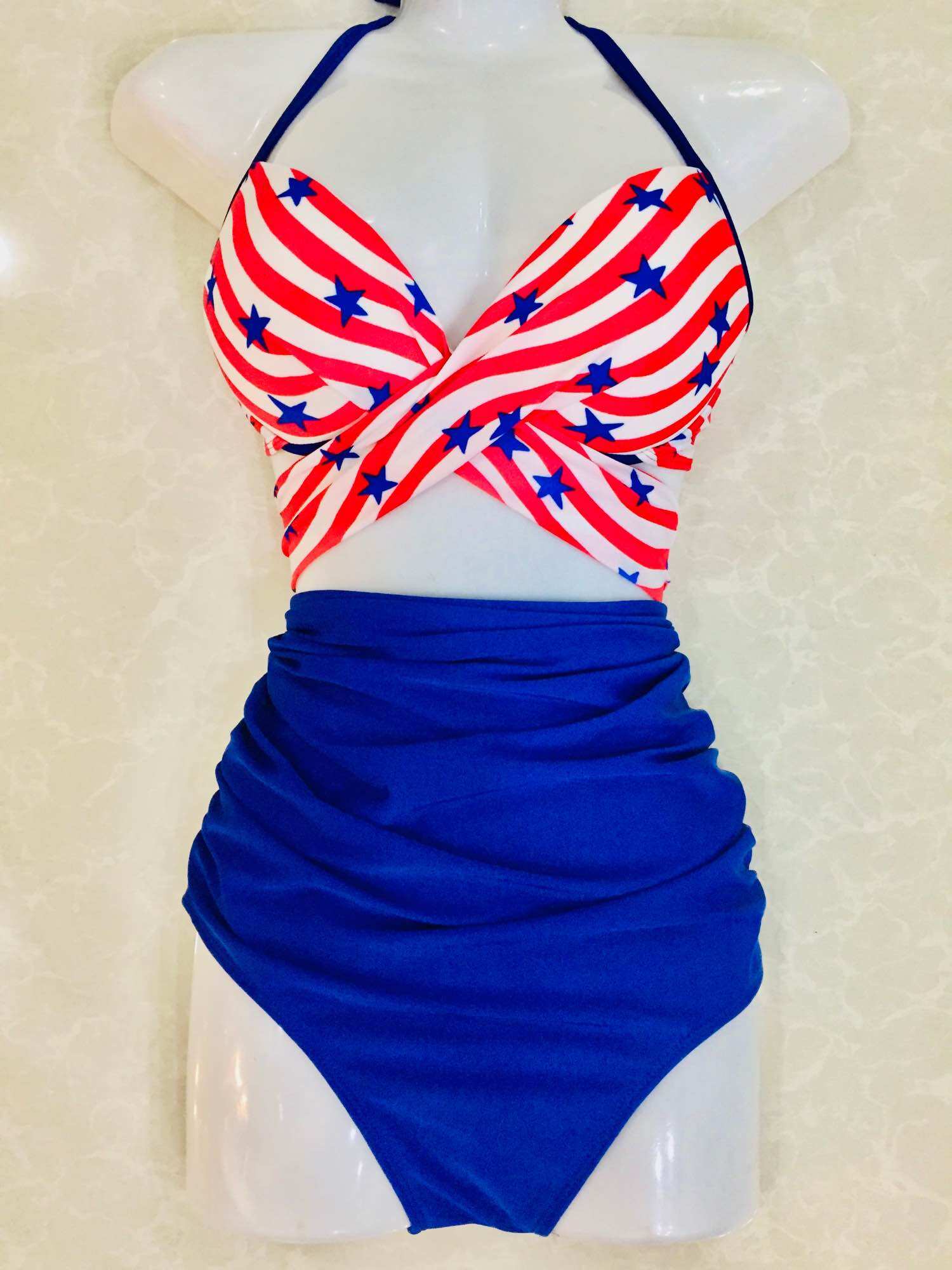 (Size 70-85kg) 8 mẫu bikini tôn dáng màu sắc đẹp cho nữ