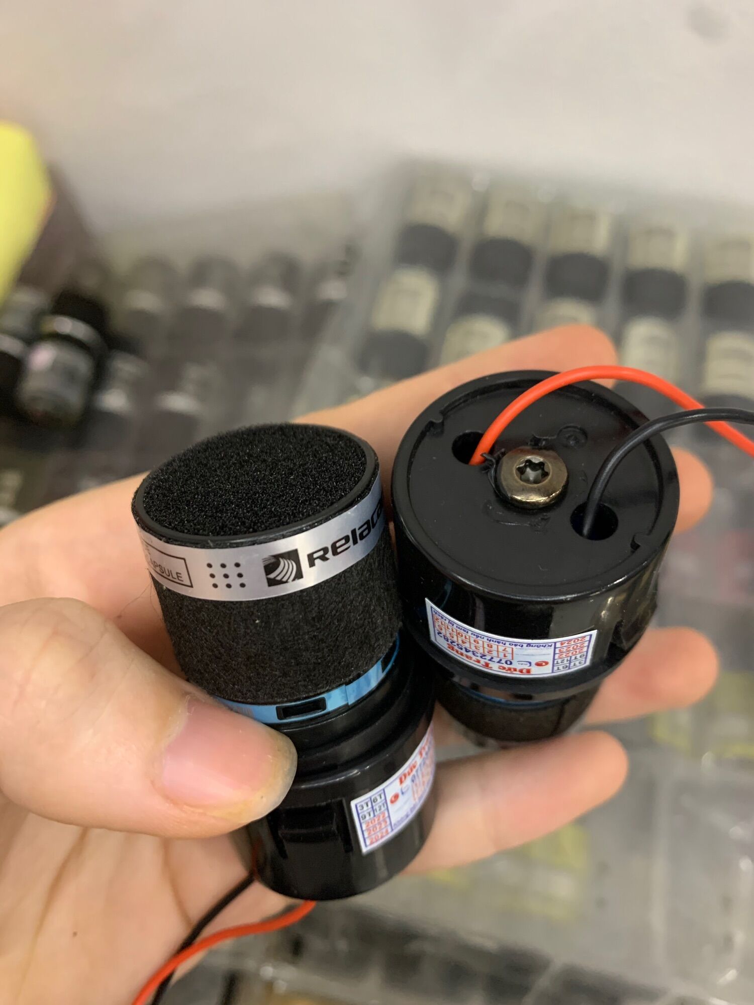 củ míc relacart 3300 chính hãng có đế