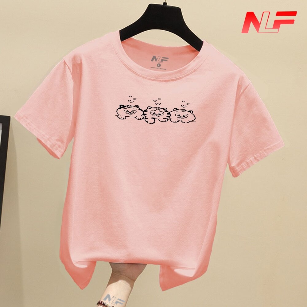 T-Shirt Ba Con Mèo TIA-074