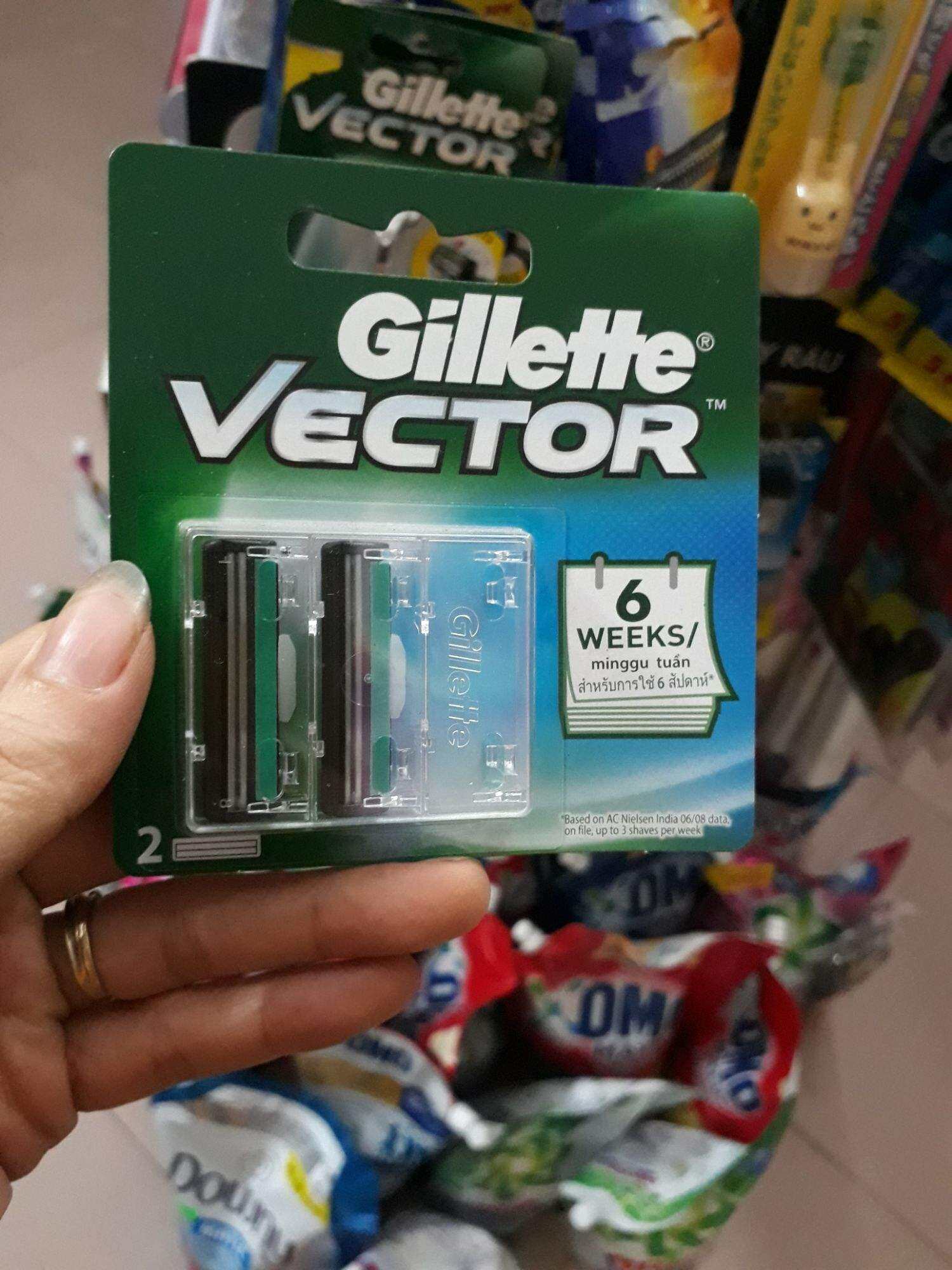 lưỡi dao cạo râu gillette vector
