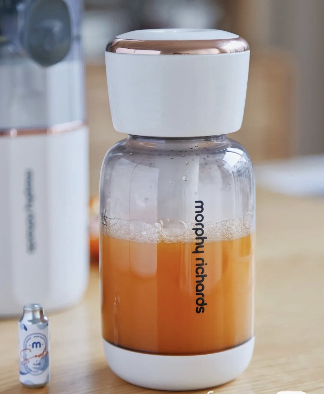 Bình xay sinh tố mix soda uống liền