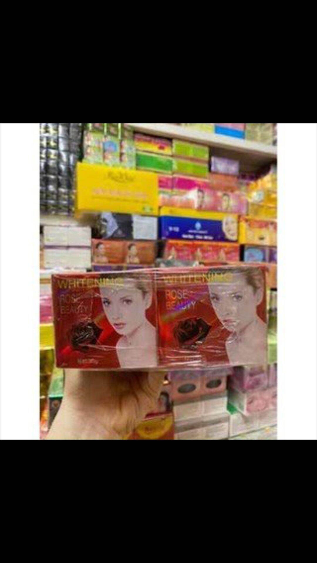 Kem bông hồng đỏ Rose beauty Whitening Thái Lan 30g cao cấp