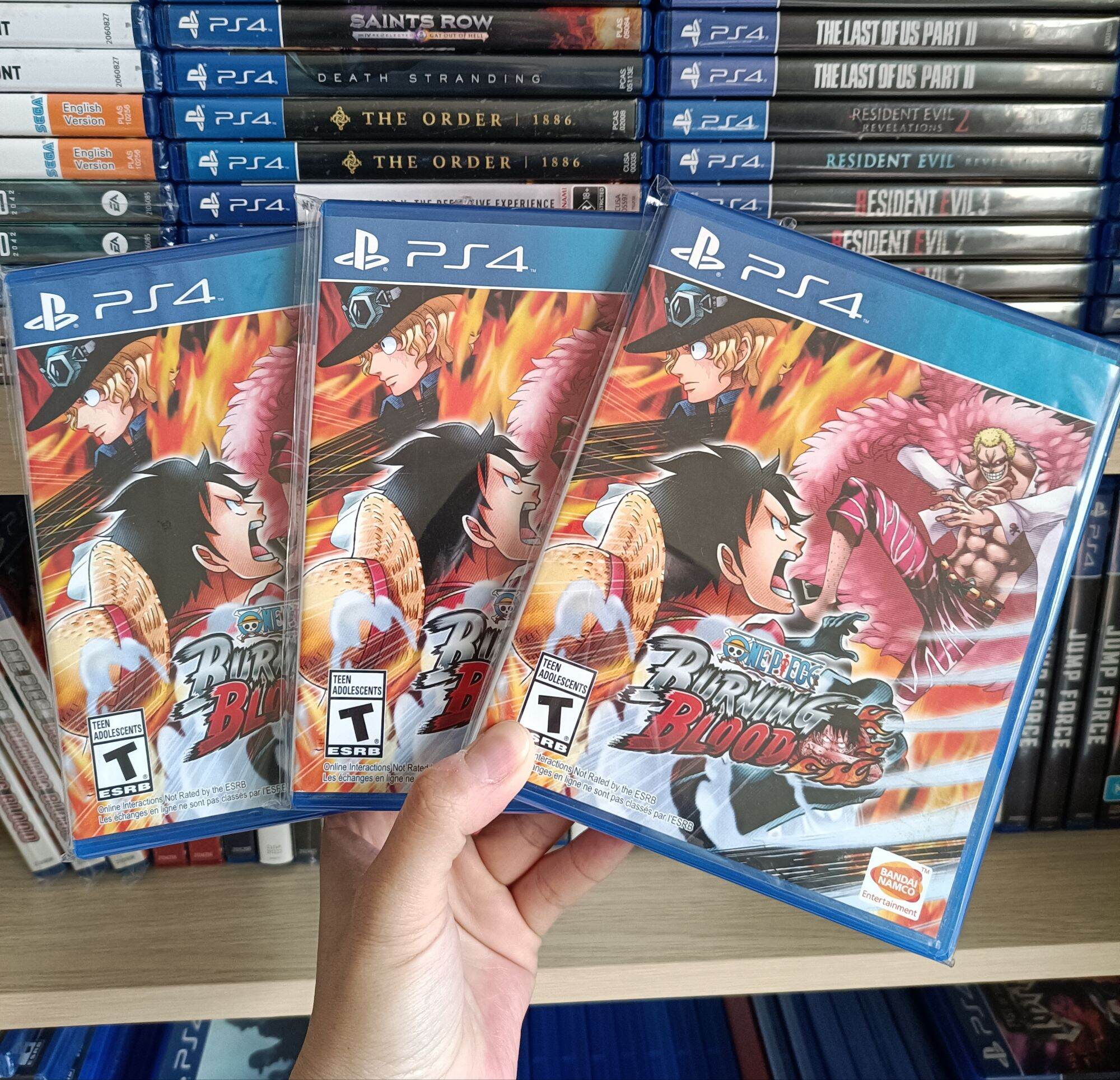 Đĩa Game PS4 | One Piece Burning Blood OP (Game Đối Kháng Hay)