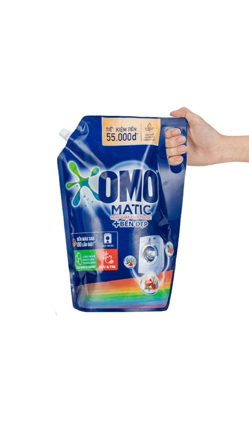 Nước giặt Omo matic 2.8l