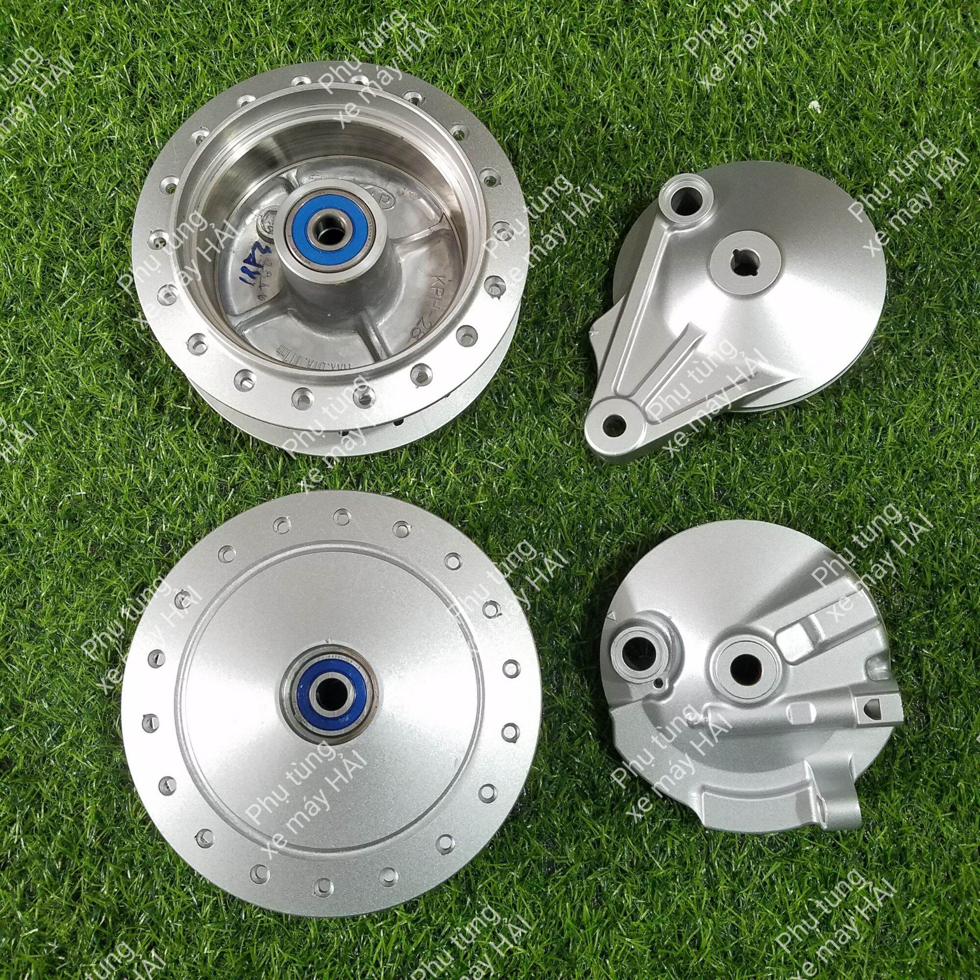 Đùm trước sau dành cho các dòng Honda wave dream full má đùm bạc đạn ống chỉ zin theo xe msp *2235