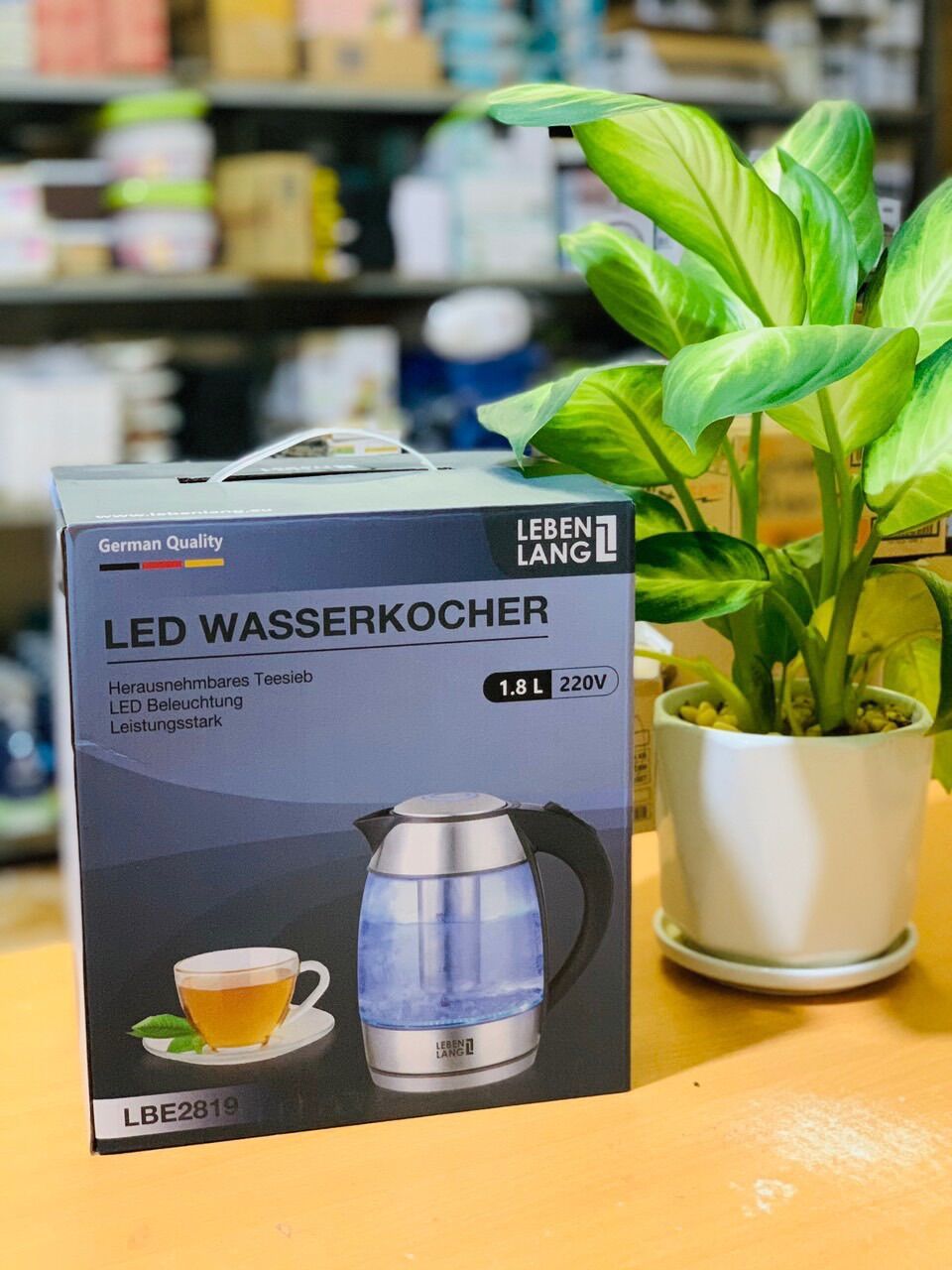 Siêu tốc 1.8 lít thuỷ tinh