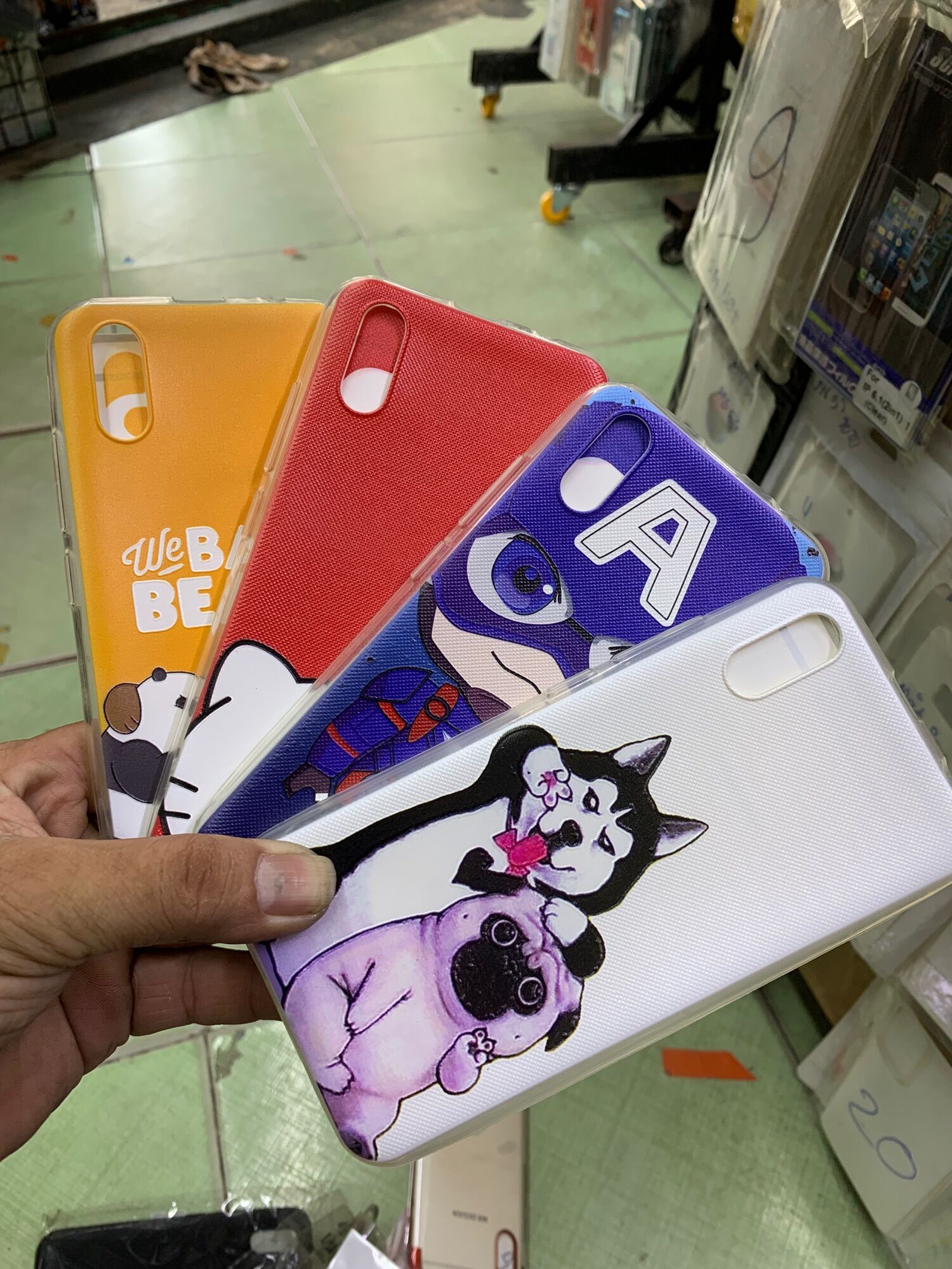 Ốp lưng Vsmart Bee3 dẻo in hình