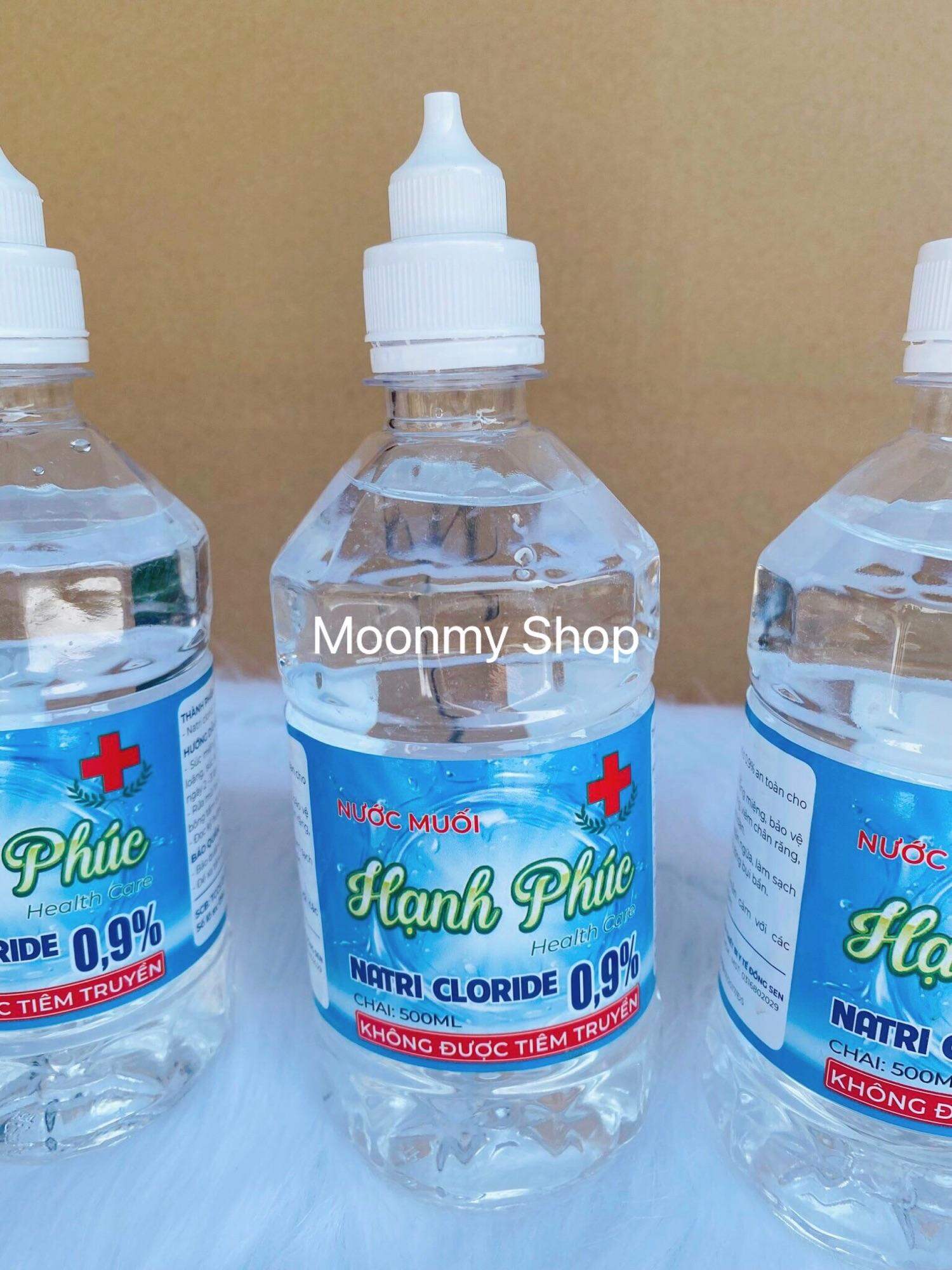 Combo 5 chai nước muối sinh lý súc miệng/ nước súc miệng/ nước muối Nacl