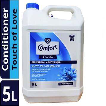 Nước xả vải comfort 1lần xả hương ban mai can 5l
