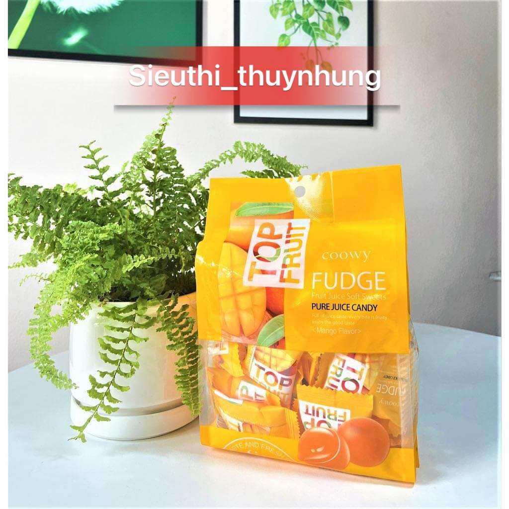 Kẹo Trái Cây Top Fruit Gói 320G (Vị Xoài/tổng hợp/nho/dâu )