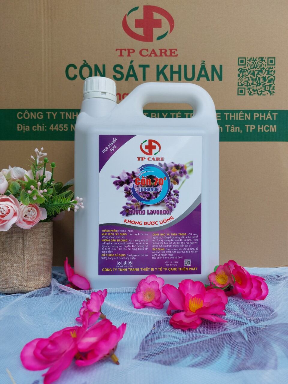 [6_70] Sát khuẩn nhanh can 4kg5 còn 70 độ, không hương & có hương valender, chanh sả,  không hương....giao ngẫu nhiên