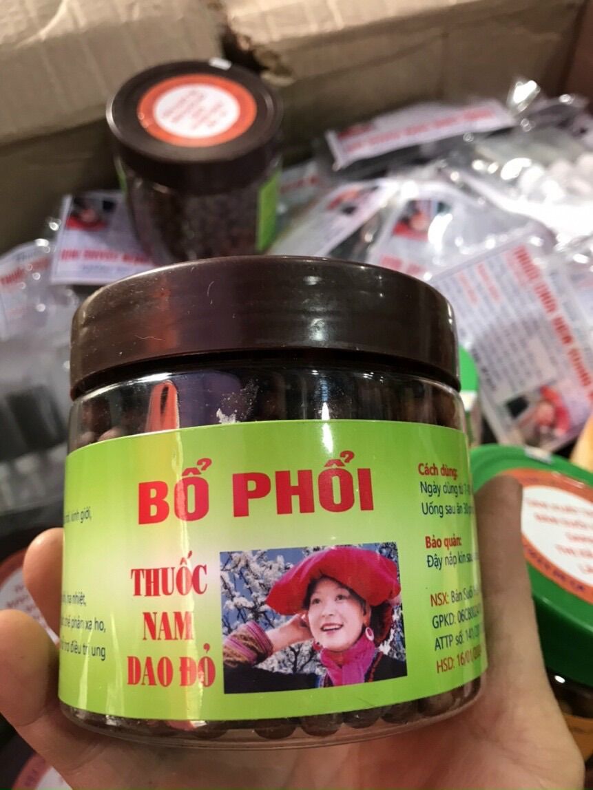 Viên bổ phổi thảo dược gia truyền dân tộc dao đỏ