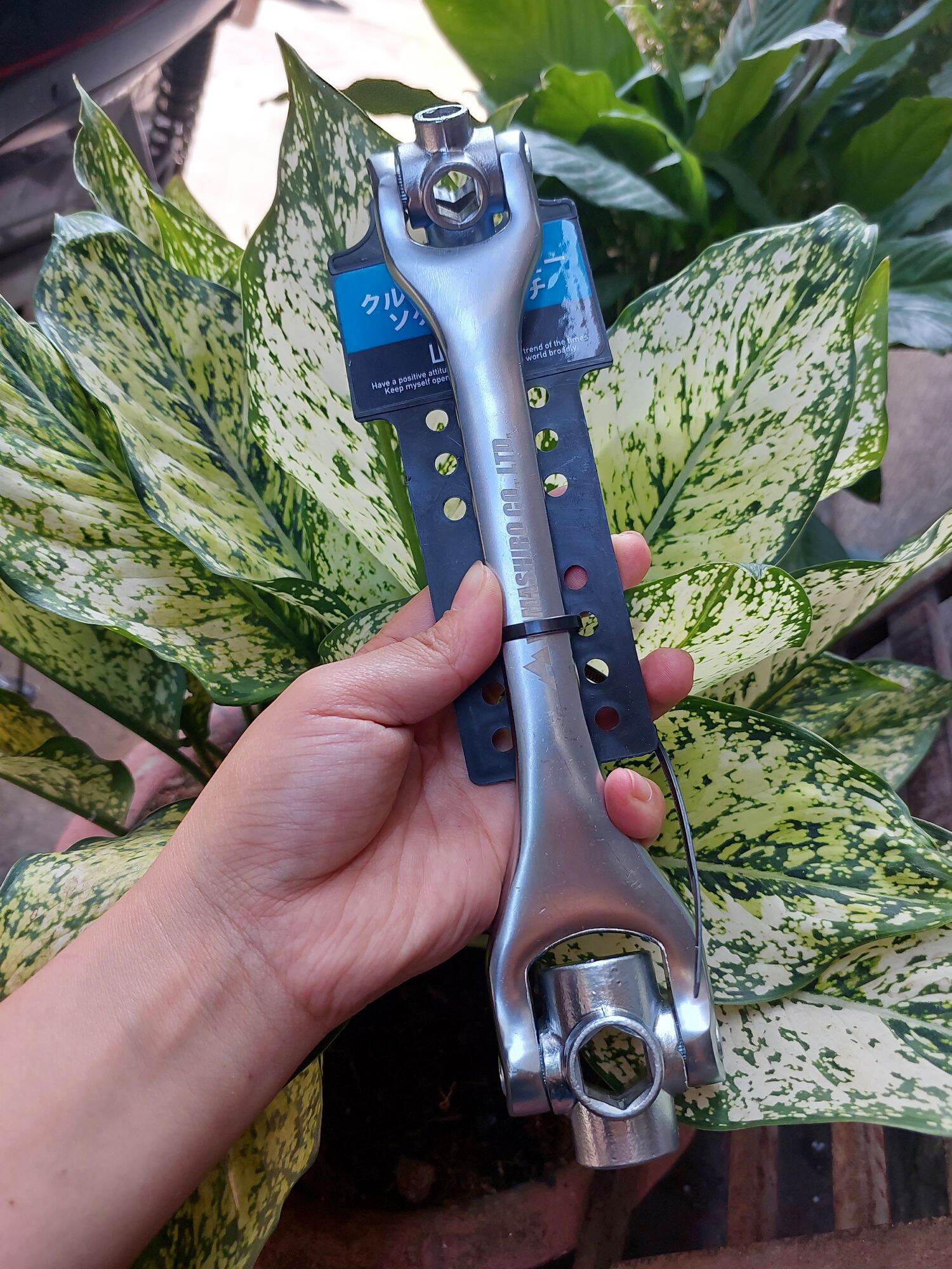 Cờ lê xoắn 8 đầu Nhật bãi