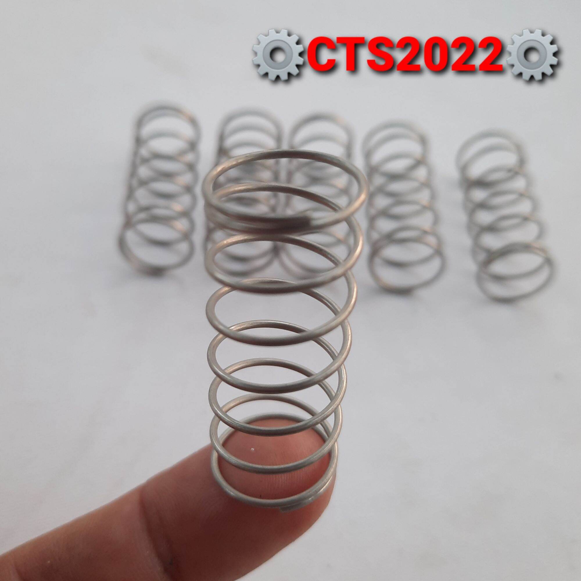 Lò xo nén inox304 phi 16mm sợi 1mm