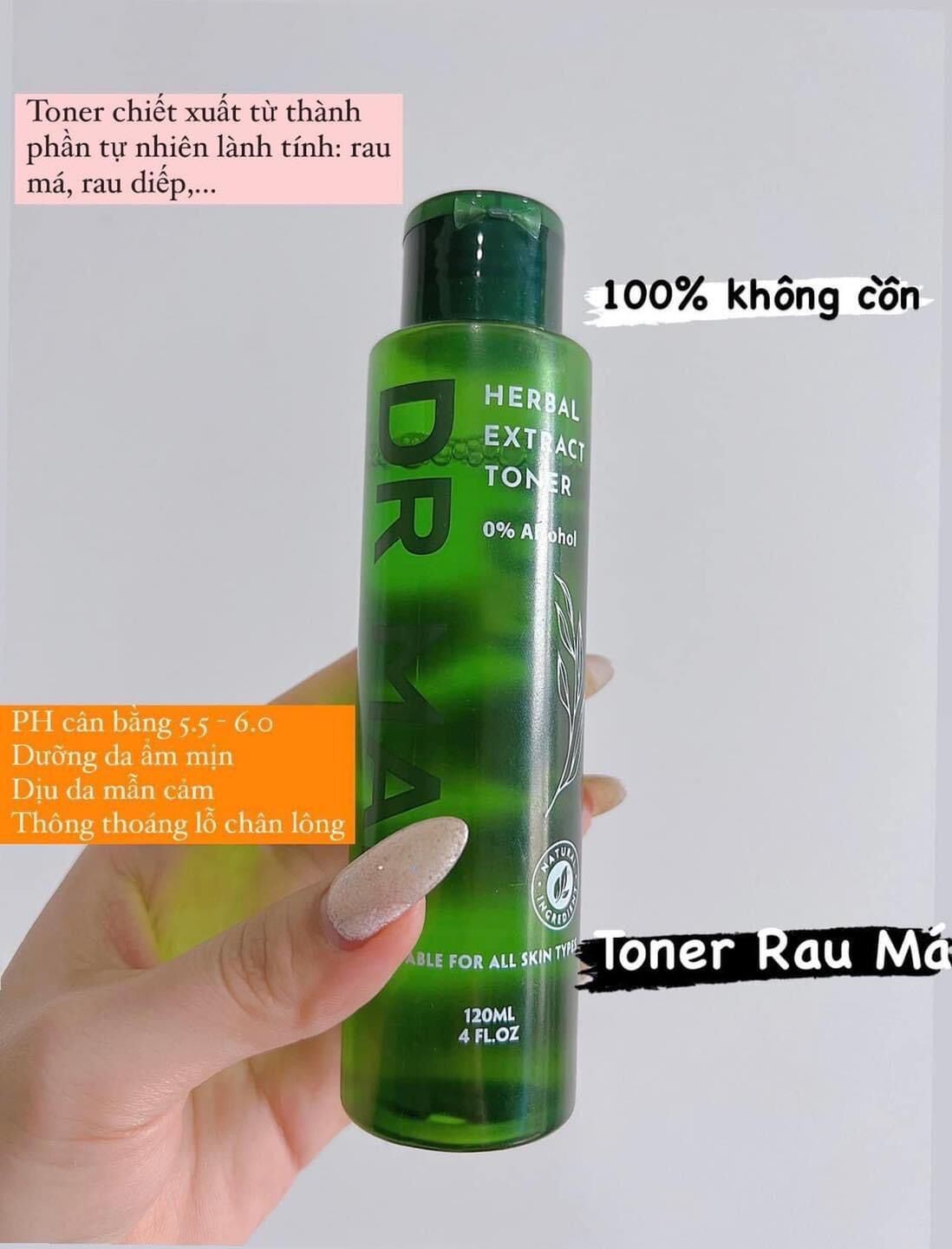 Sữa rửa mặt DrMai giúp sạch da hỗ trợ sạch mụn