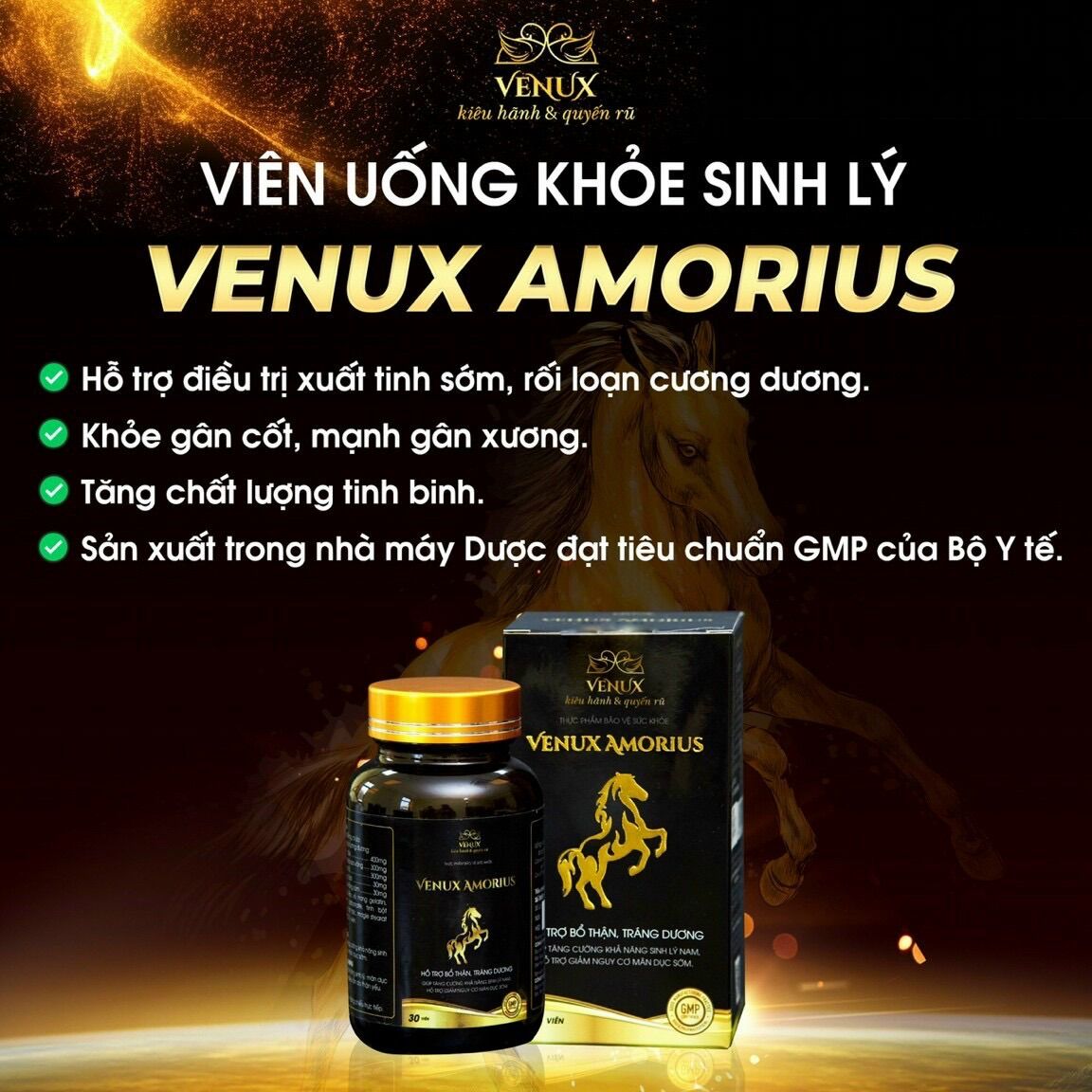 Sản phẩm Venux amorius, món quà cho phái mạnh