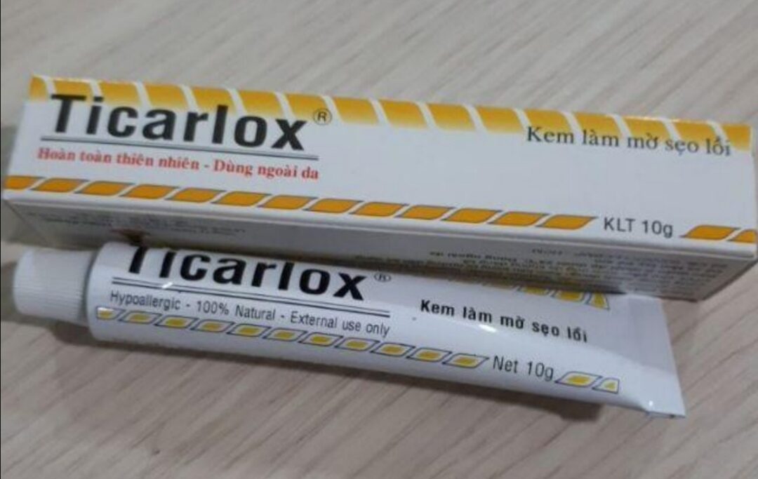 KEM MỜ SẸO LỒI TICARLOX 10G