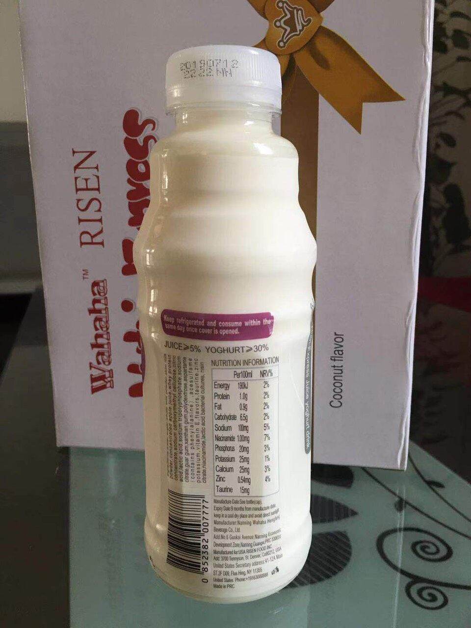 [HCM]Combo 5 chai nước sữa chua uống hoa quả Risen 500ml