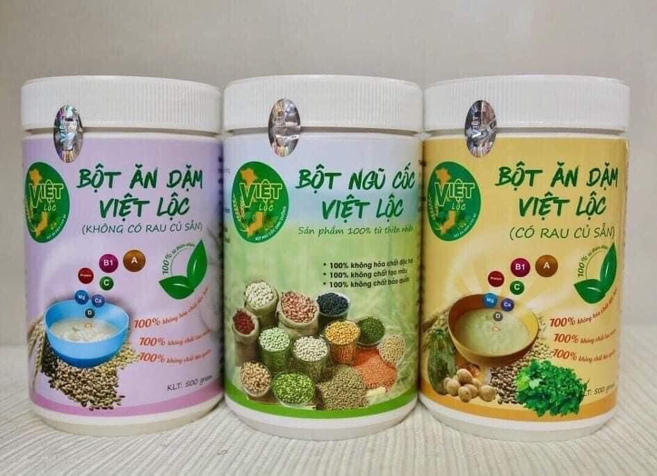 6 hộp tự chọn Ngũ cốc, bột ăn dặm việt lộc🧡tự chọn🧡hàng chính hãng