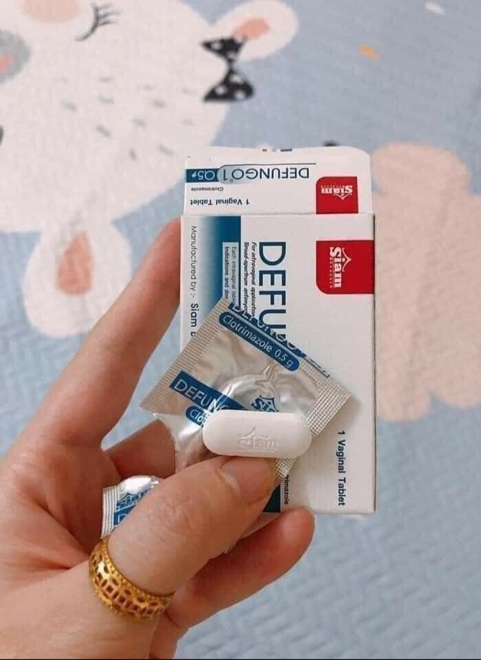 Phụ khoa Defungo 1viên Thái Lan