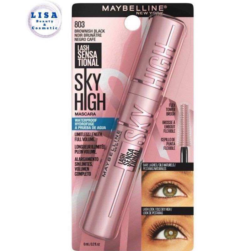 Mascara Chuốt Mi Maybelline Sky High Lash Sensational Chính Hãng,Lâu Trôi
