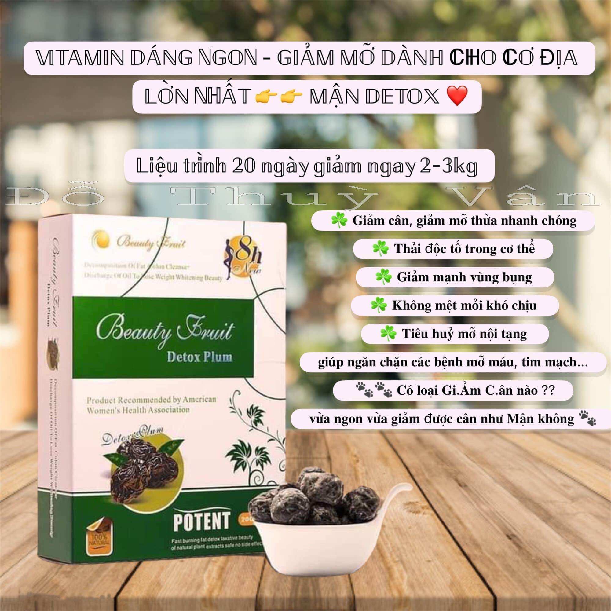 Combo 3 hộp Mận Detox Japan