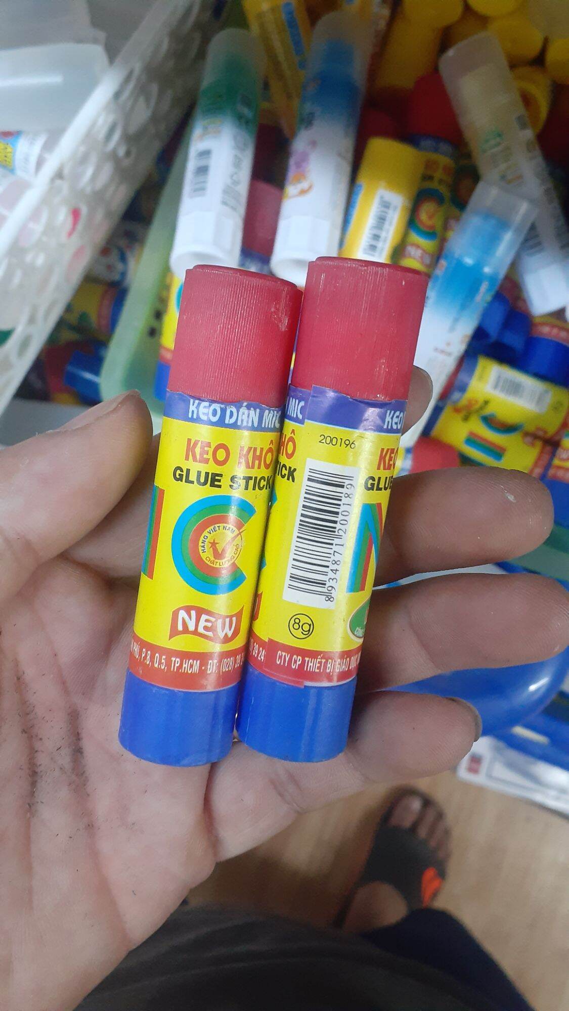 Hồ khô- Keo dán MIC (vỉ 10 lọ)