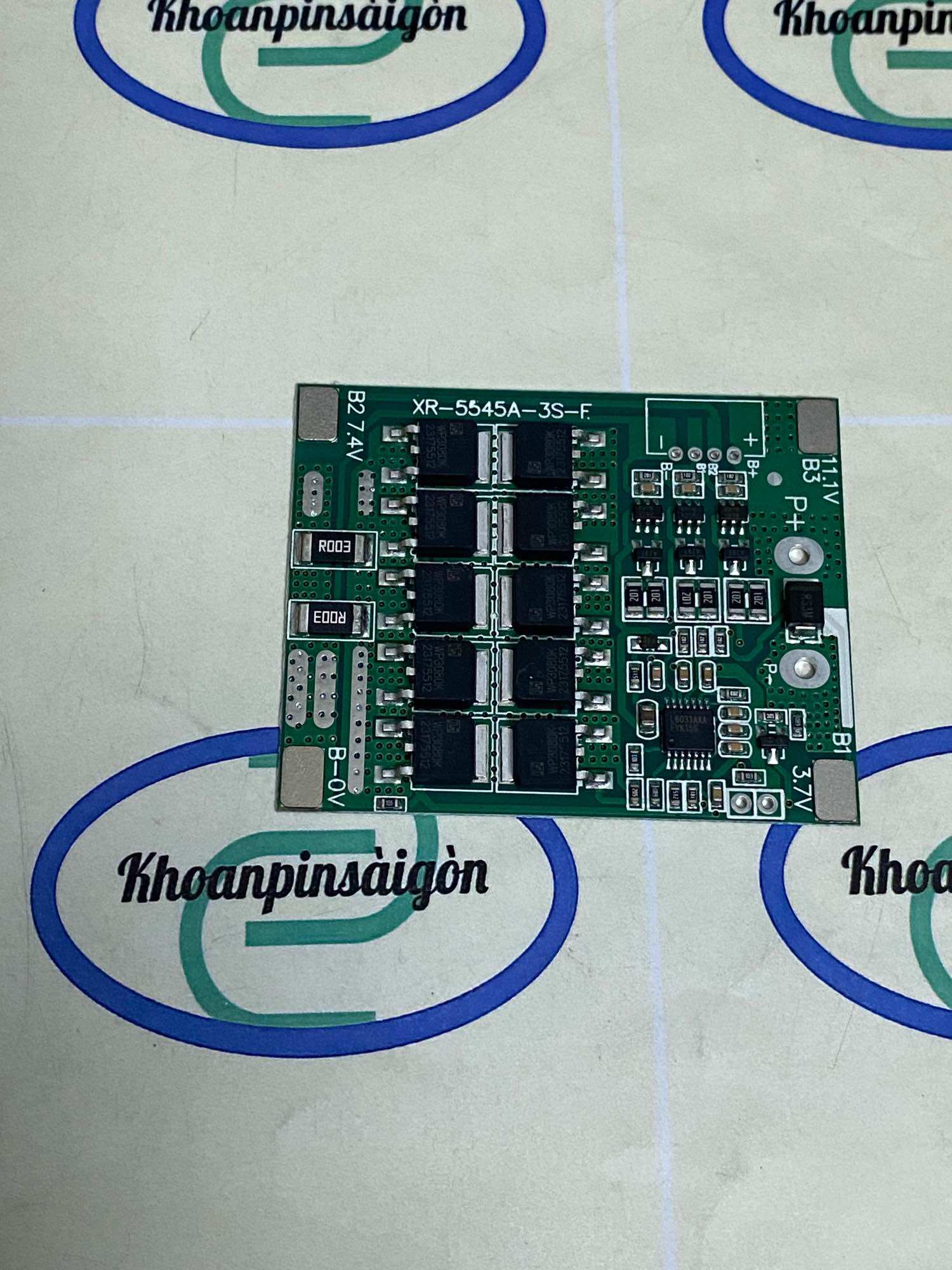 Mạch 3S 30A XR Bảo Vệ Pin Lithium-ion