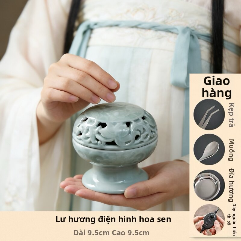 Máy khuếch tán hương có hẹn giờ và điều chỉnh nhiệt độ trong nhà