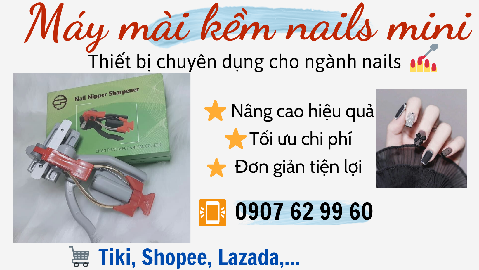 MÁY MÀI KỀM MINI LÀM NAILS