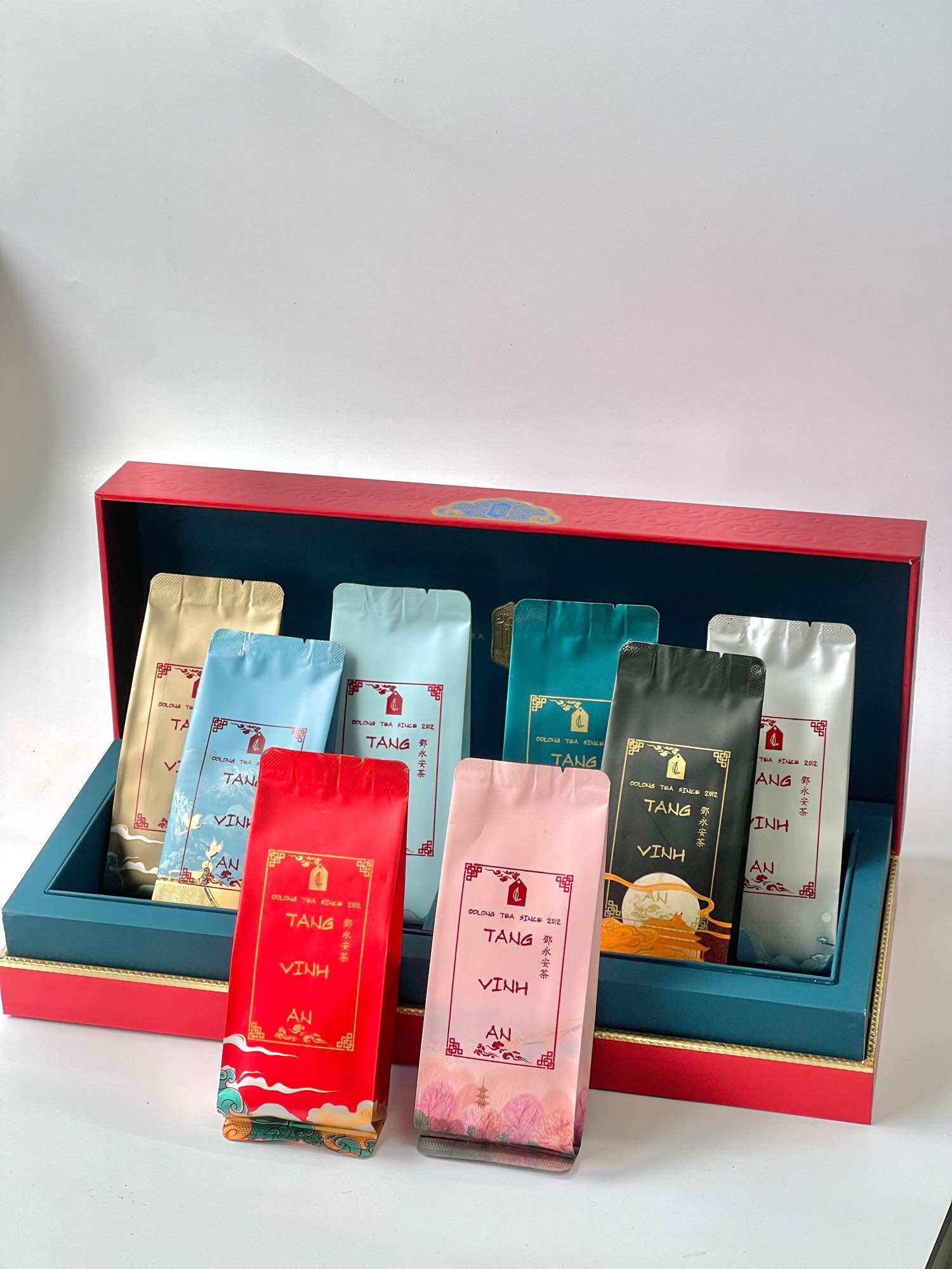Bộ sưu tập 8 loại trà Olong Bảo Lộc