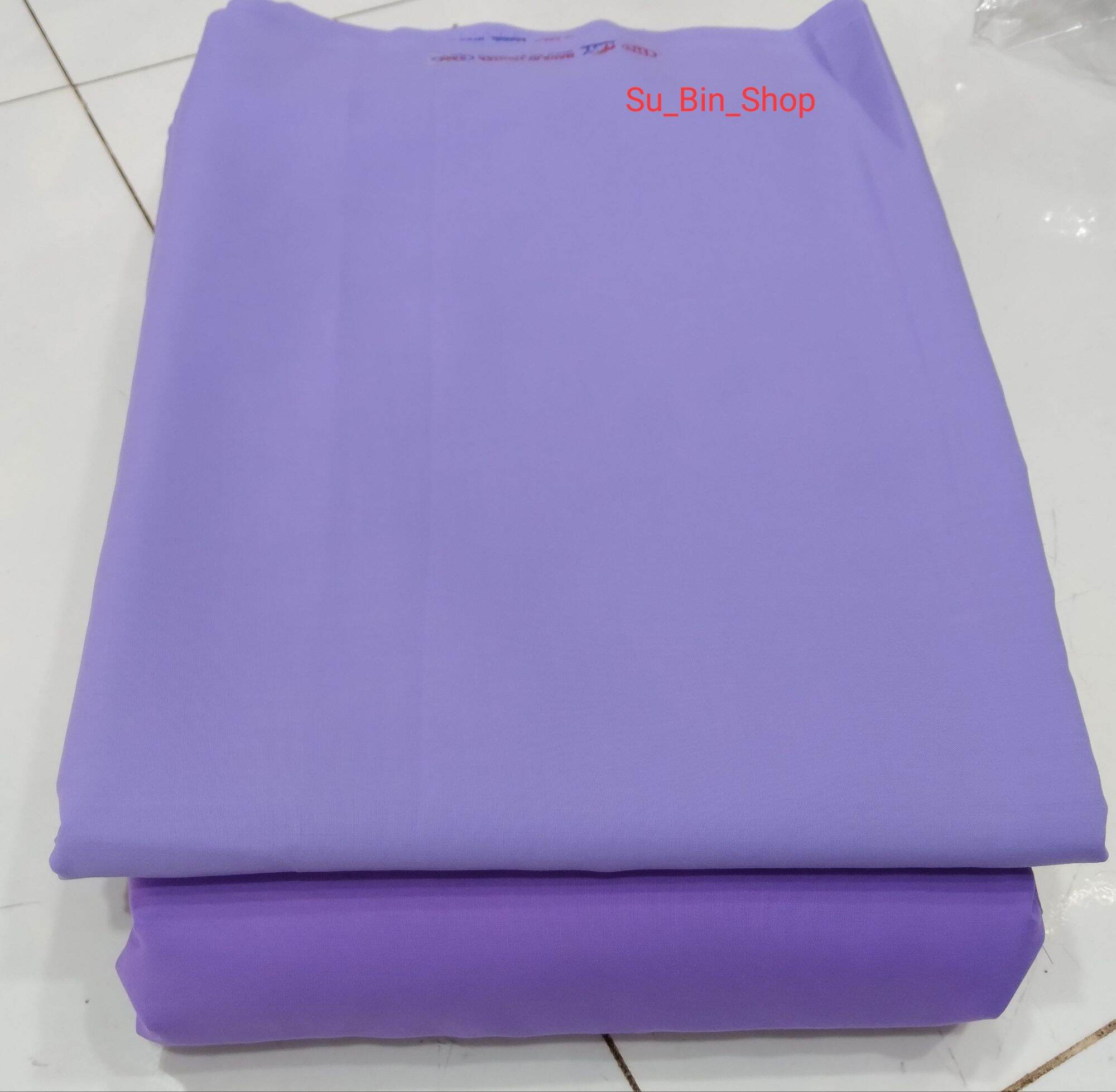 Vải kate silk 3 màu tím may áo sơ mi