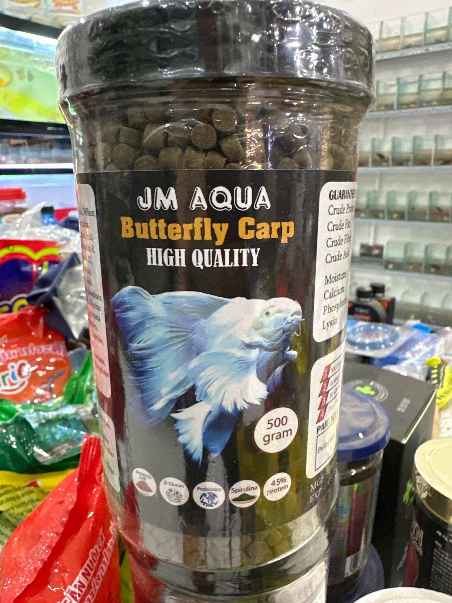Cám cá chép sư tử 500G