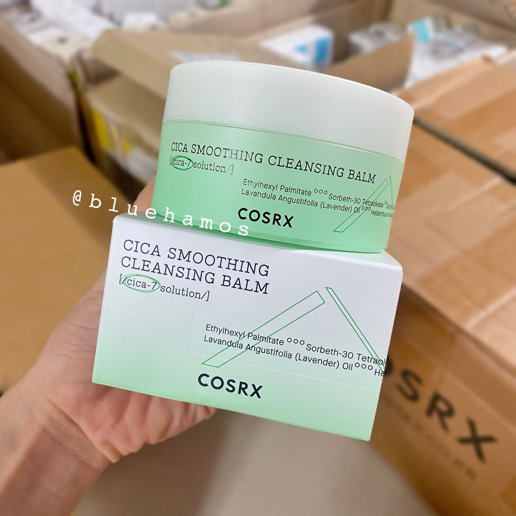 Sáp Tẩy Trang Da Mụn Và Da Nhạy Cảm Cosrx Cica Smoothing Cleansing Balm 120Ml